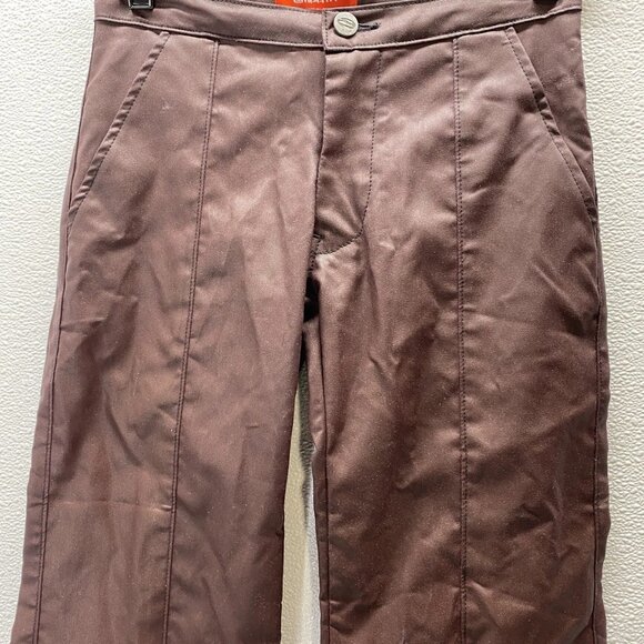 Empath Women’s Waxy Bootcut Pants Burgundy Size XS - Picture 14 of 16